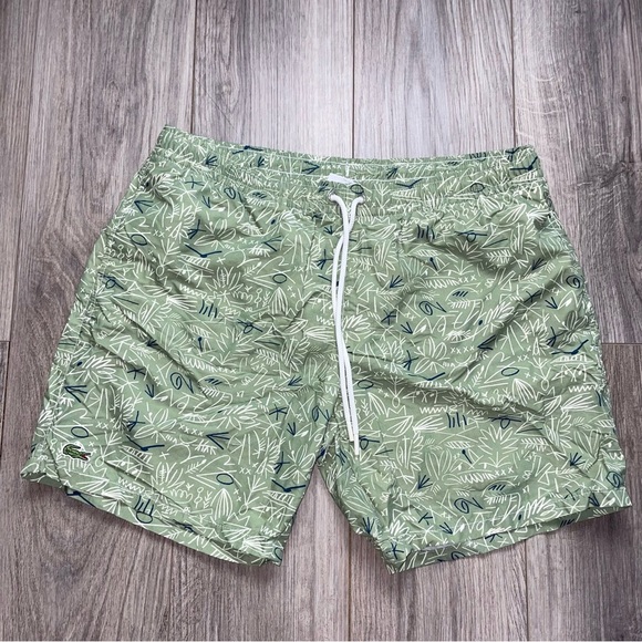 Lacoste  Men's Swim Shorts - Picture 2 of 8